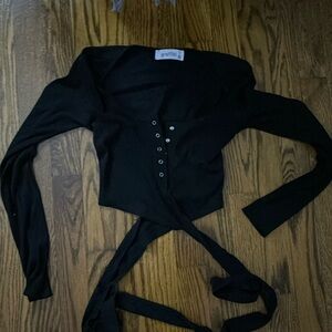 Graffiti long sleeve top size small